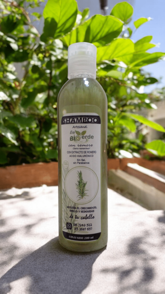 shampoo de Romero y tonico capilar de romero - Imagen 2