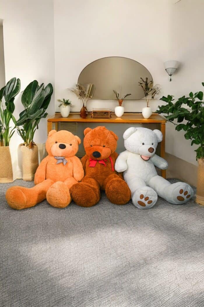 🧸Peluches gigantes color marron 1.50cm - Imagen 3