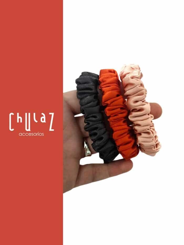 🎀Set de Scrunchies en seda Skinny - Imagen 9
