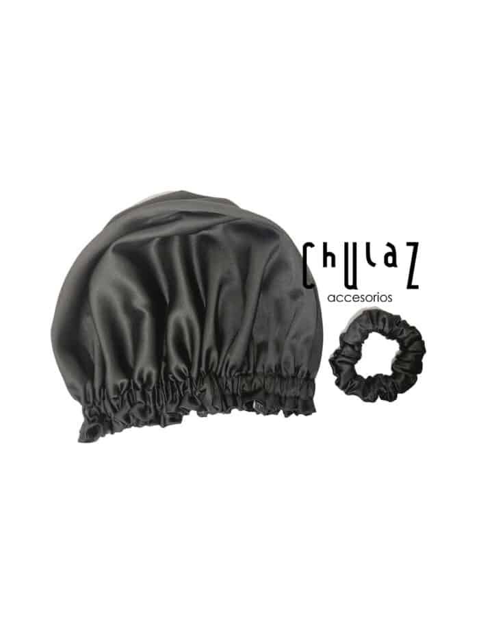 🧢Gorros en seda para dormir + Scrunchie - Imagen 6