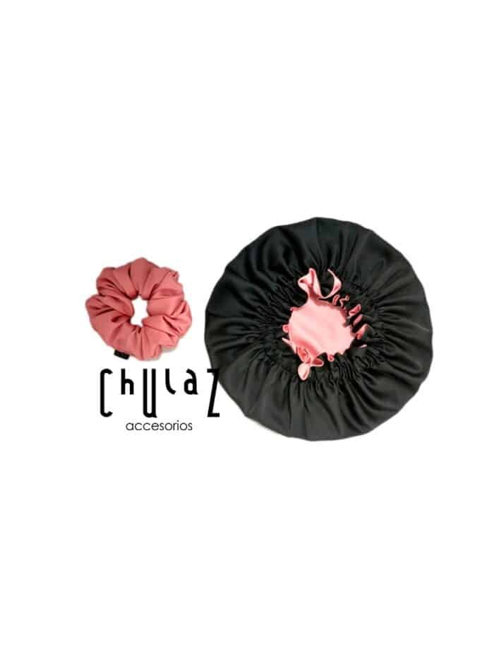 🧢Gorros en seda para dormir + Scrunchie - Imagen 9