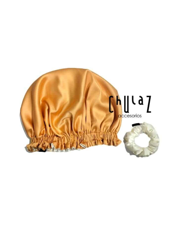🧢Gorros en seda para dormir + Scrunchie - Imagen 10